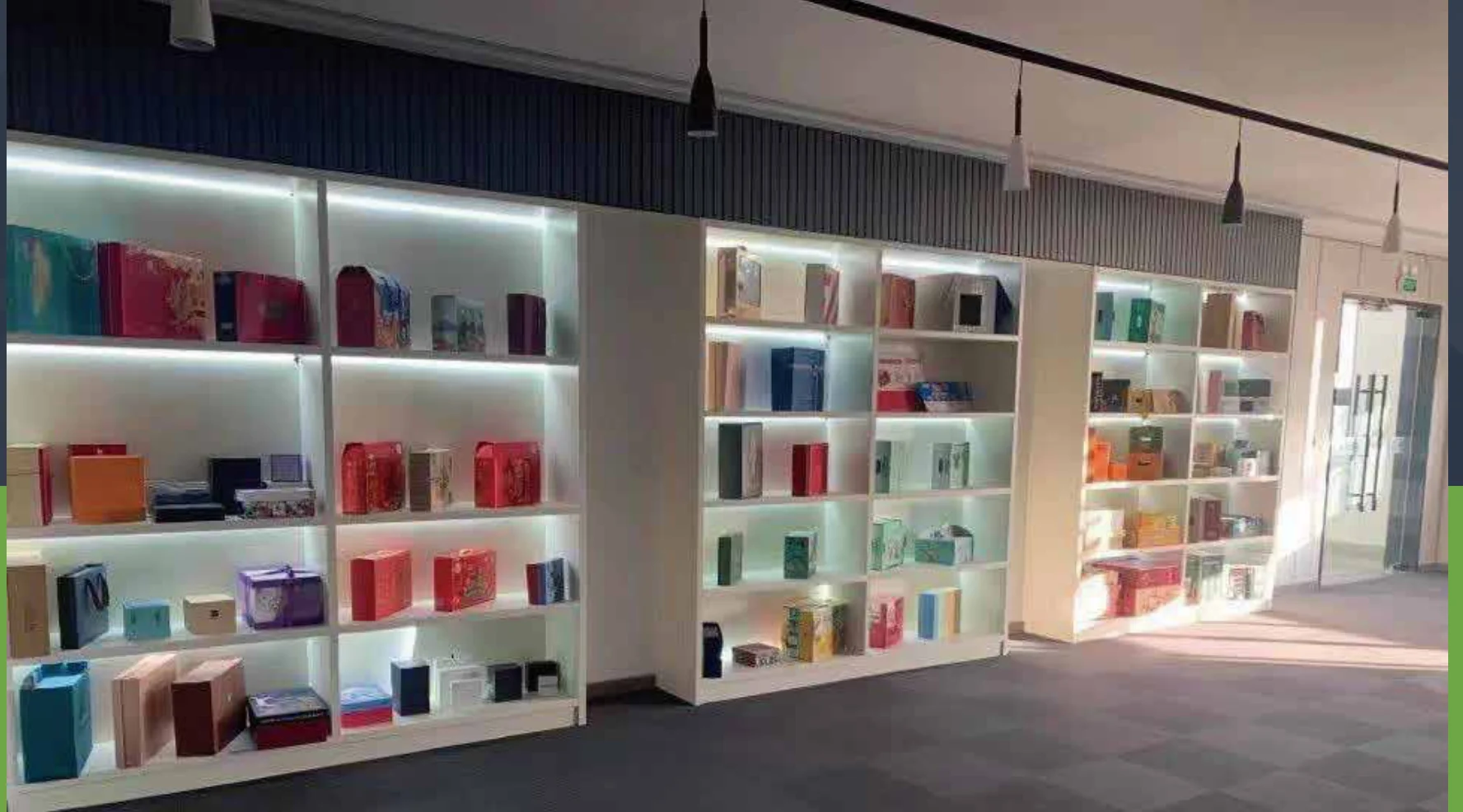 JIDE Printing product and packaging showroom