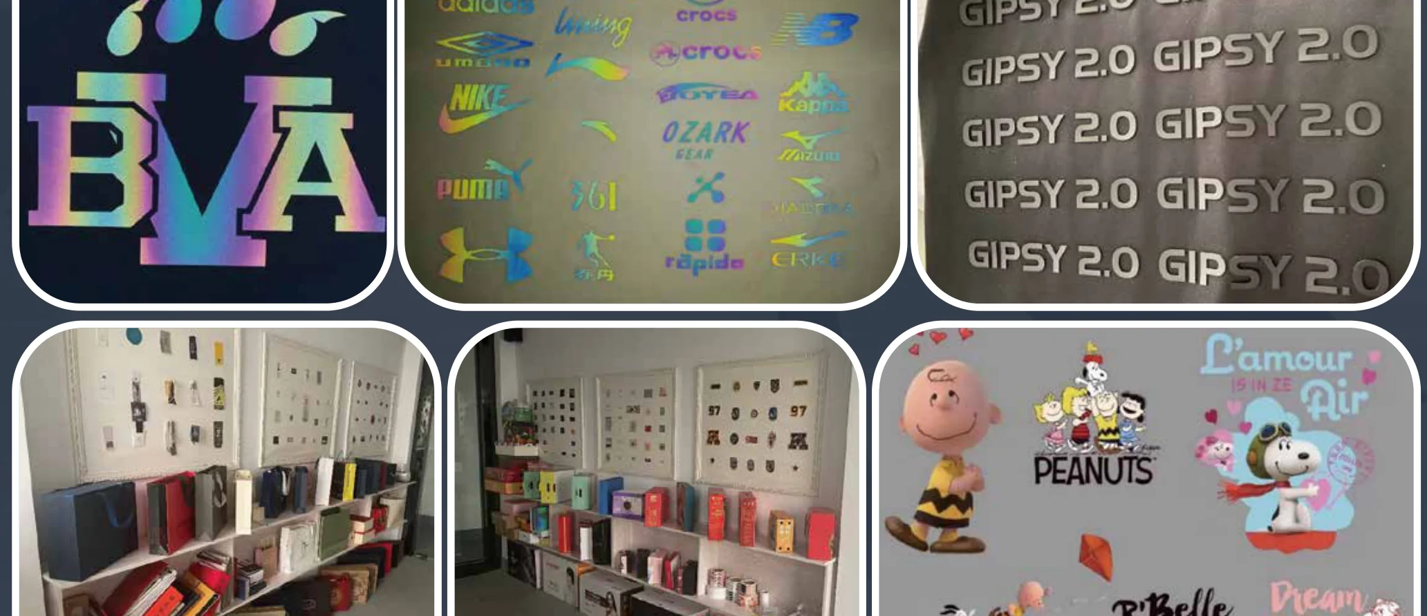 Decorative heat transfer graphics